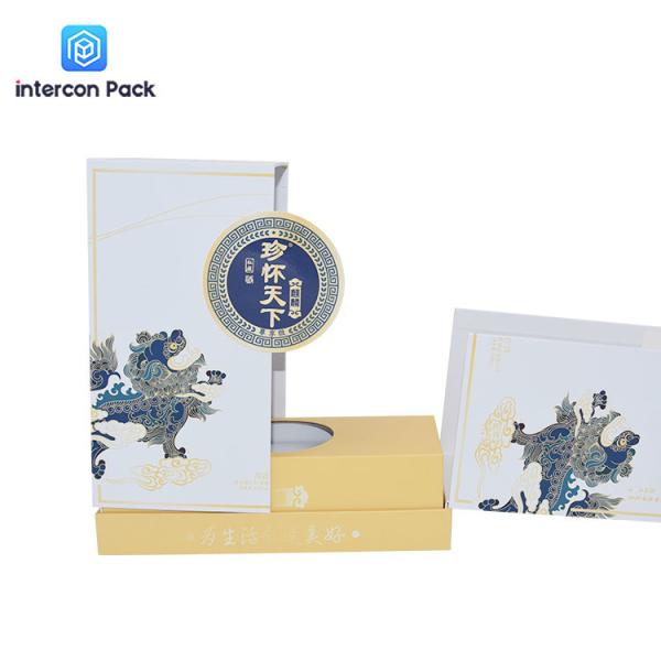 Drawer Luxury Jewelry Gift Box CMYK Single Bottle Wine Gift Box