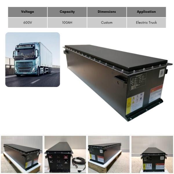 600v 400v Rechargeable Lifepo4 Electric Truck Battery 30kwh 40kwh 50kwh 60kwh 100kwh