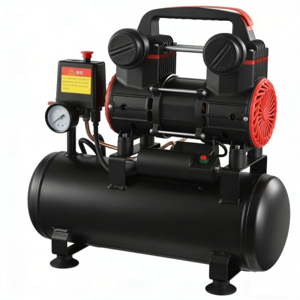 Oil-Free Oilless Air Compressor WII-2-1390F9 1100W 0.8MPa 75L/Min for Industrial Use