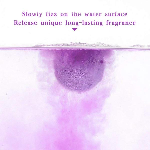 Private Label Mini Bath Bombs Set For Perfect Christmas Gift 3 Years Shelf Life