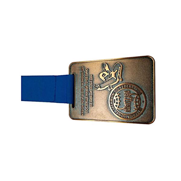 Double Plated Metal Award Medals Environmetal Friendly For Souvenir Gifts