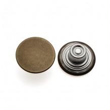 Decorative Antique Denim Metal Buttons , Trousers Metal Shank Buttons Bulk