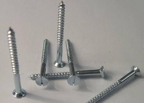 Countersunk Head Brass Plated Screws DIN97 Stainless Steel Wood Screws Customized