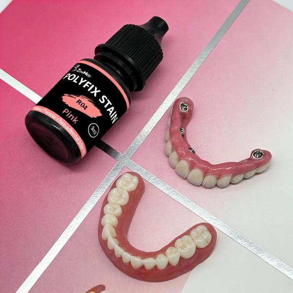 20 Colors PolyFix Stain Dental Resin Stains Set Number Of Pieces 20 Ideal For Precise Color Matching And Durable Results