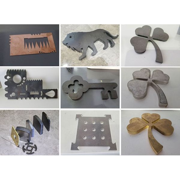stainless steel laser cutting samples Fiber CNC Laser Cutting Machine 3Kw 6Kw 380V 3 Phase 50 - 60Hz