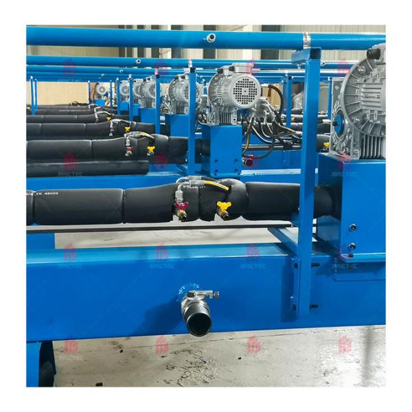 Fabricación de ladrillos sólidos de arcilla y bloques huecos con la máquina de ladrillos de arcilla en la línea de producción Brictec