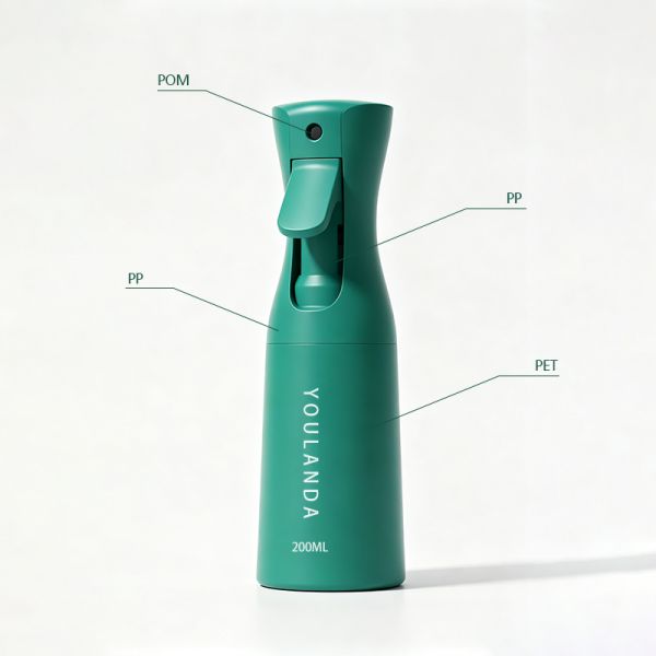 Continuous Spray Bottle 200ml 300ml High Pressure Trigger Custom Empty Continuous Mist Spray Bottle for Hair