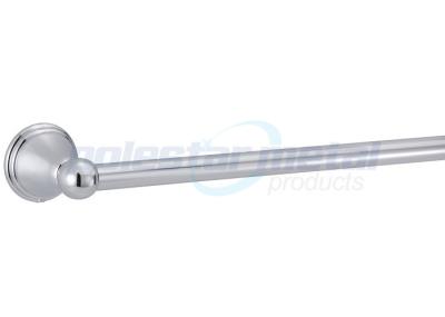 Satin Chrome Bathroom Hardware Accessories , 24 Inch Towel Bars For Bathrooms