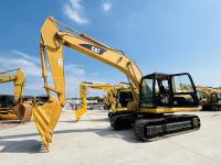 Excavateur à rouleaux d'occasion CAT 320C avec une profondeur maximale de creusement de 6550 mm et modèle de moteur CAT 3066