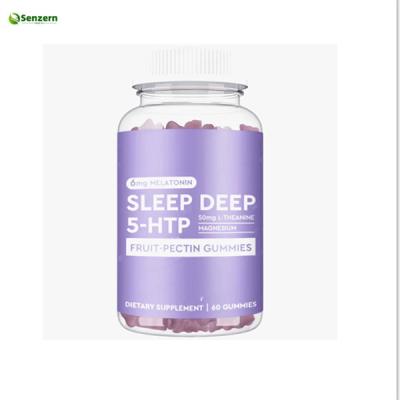 60 Capsules Melatonin Gummy Regulate Body Clock Sleep Gummies