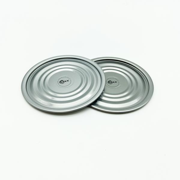 83mm ETP/TFS Metal Can Lids, aluminum paste intertal Specially used for luncheon meat, silver color