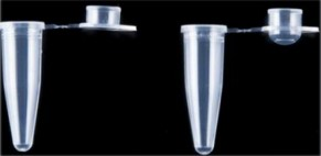 0.1 ML PCR Tubes White Medical Grade Polypropylene PP Made Self Adhesive Seal
