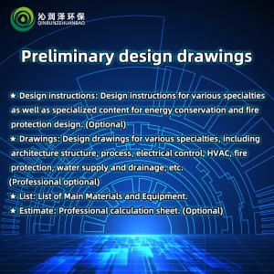 Design Drawings For Sewage Treatment Plant Renovation And Landfill Incineration