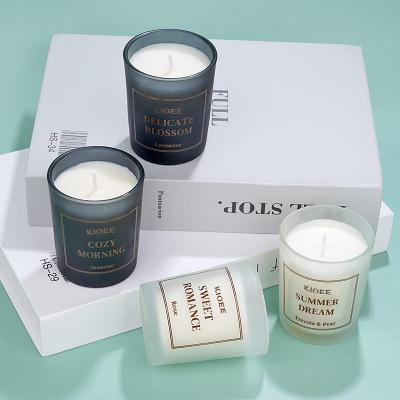Vidro Jar Pilão de vela perfumada Forma para decoração doméstica e ocasiões especiais