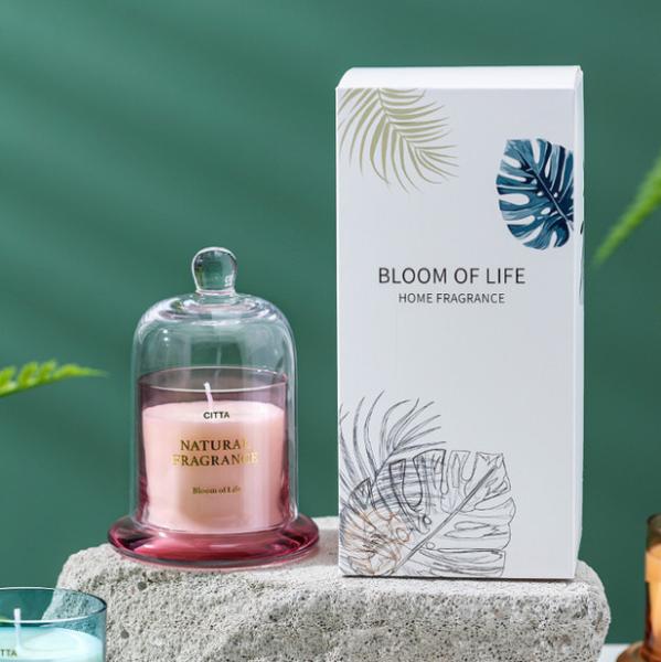 Aromatherapy Party Glass Candle Holder Home Decoration Christmas Candle Jar