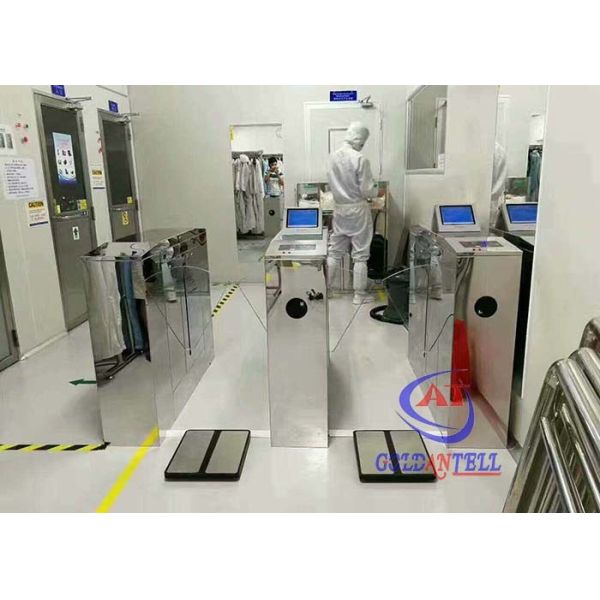 Opening Time 0.2S ESD Gate with 8 Inches Monitor Display Size Providing Fast Response Electrostatic Discharge Protection