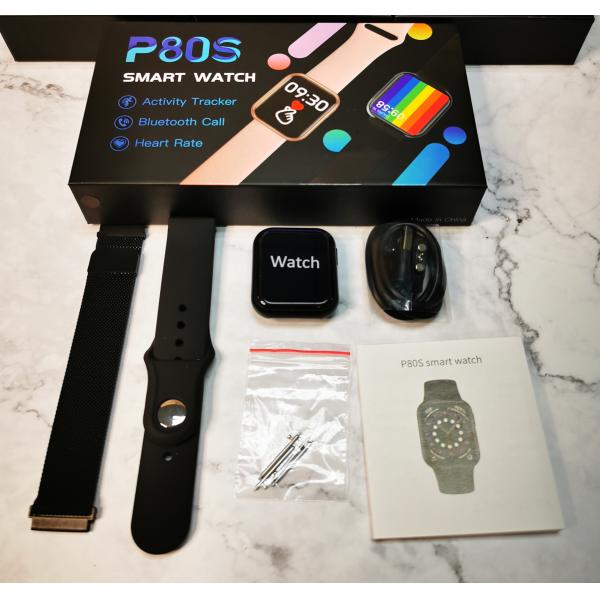 Отслежыватель IP67 здоровья Smartwatch кислорода крови P80S SC7A20 делает водостойким