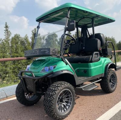 4 Person 4 Seater Electric Golf Cart 4 Wheel Disc Brake 10 Inch TFT IP66