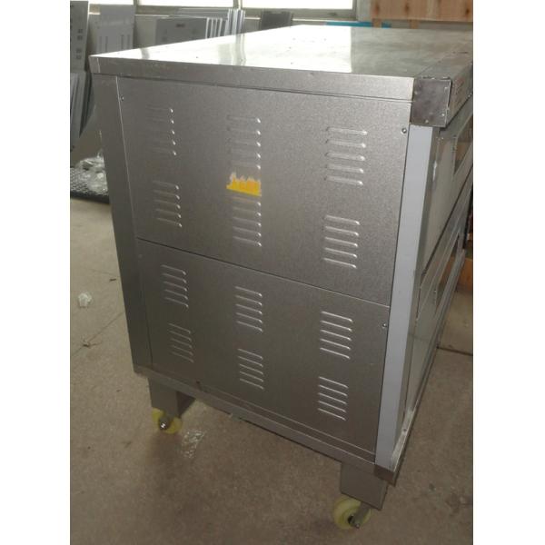 Bakeries Commercial Electric Gas Deck Oven With Steam / 2 - 9 Trays