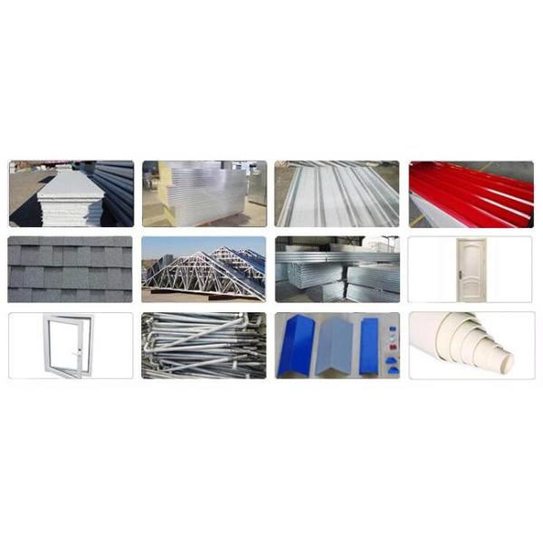 3 Story Prefab Homes G550 Z275 Galvanized Coil With Garage Parking Lot