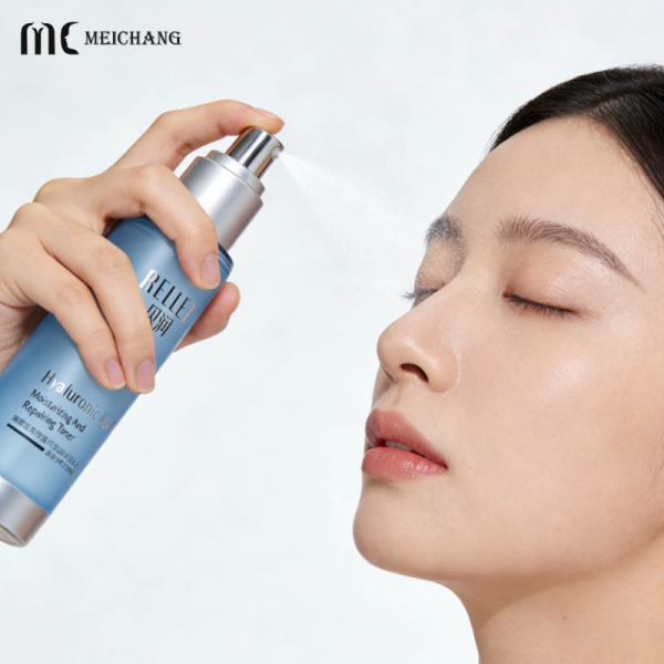 80ML/100ML High Transparency AS Airless Spray Bottle with Fine Mist Spray for Precise Dosing and Preservation