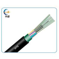 Buried Outdoor Armored Fiber Optic Cable 4-48 Core Bundle Tube Stranded GYTS