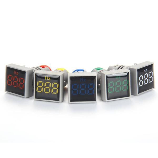 AD16 22mm blue LED Digital Display Electricity Frequency Meter 0-99hz