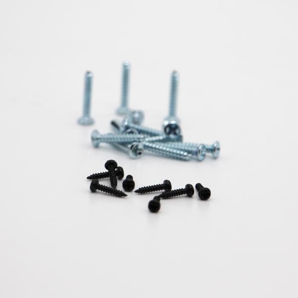 M1 M2 M3 Micro Truss Head Screws 410 Stainless Steel Black Oxide For Medical Devices
