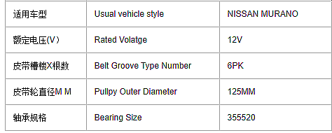 New Compressor Magnetic Clutch for NISSAN MURANO 12V Auto Car AC Parts Coil Hub Bearing Pulley Kaipenglai