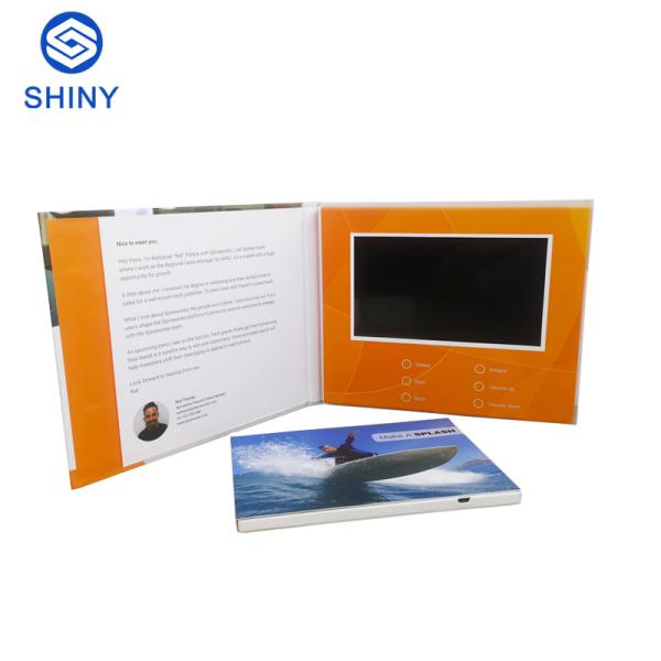 CMYK печатая видео- таможню карты приглашения напечатанную для свадьбы