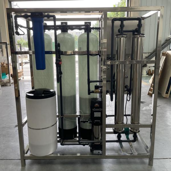 1500 Liters/hour Well Water Purification Treatment Machine Reverse Osmosis System Equipment for Commercial With Water Softener