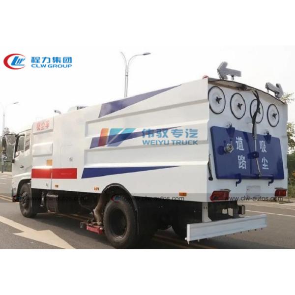Dongfeng 9cbm Street Sweeper Vacuum Truck With 10.00R20 Tire