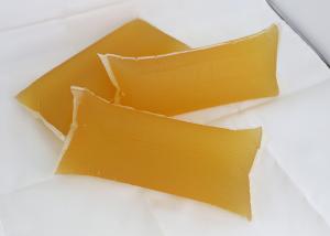 Yellow And Water Transparent Rubber Based PSA Hotmelt For Cast Coated And Gloss