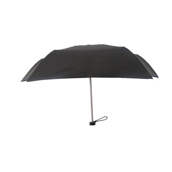 6 Ribs Small Travel Umbrella , 190T Pongee Fabric Light Weight Umbrella