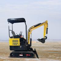 Pequeña configuración de la refrigeración por agua de Machine 1600kg del excavador 20KW alta