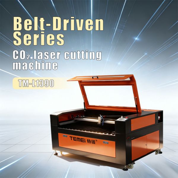 1390 CO2 Laser Tube Cutting Machine 150W 300W Laser Cutting Machine Water Cooling
