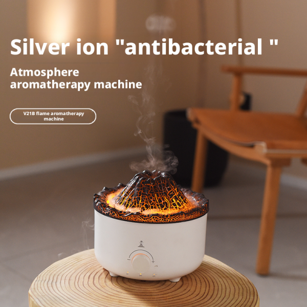 Antibacterial Ultrasonic Aroma Air Humidifier Portable 0.5L Capacity For Household Use