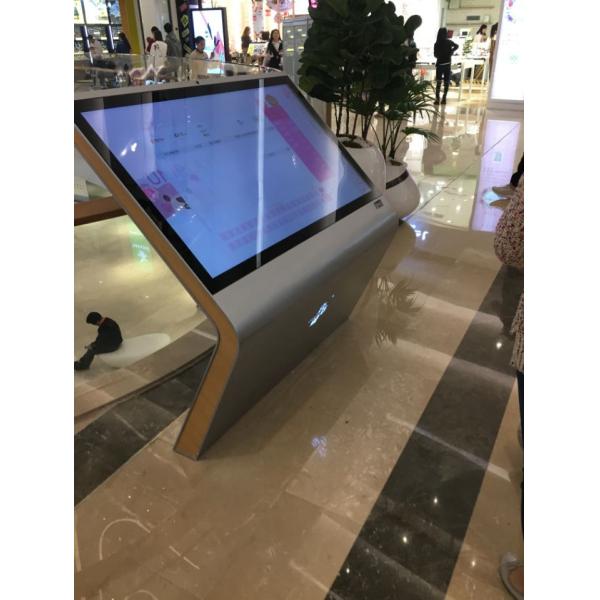 Signage цифров касания AC110V 350nits взаимодействующий для торговых центров кино