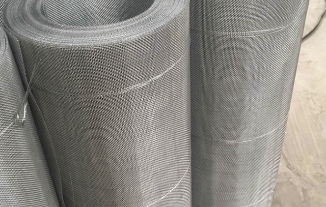Custom Width Aluminum Fly Screen Mesh Plain Weave For Doors 5154 Alloy