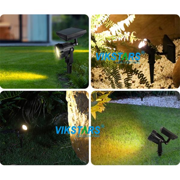 4x5W берет солнечные приведенные в действие света на острие сада пятна для двора двора