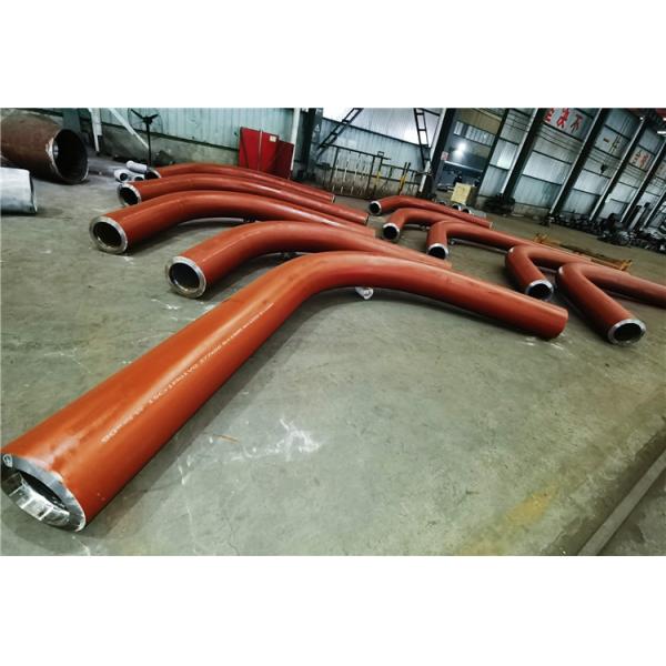 12Cr1MoVG 50mm Steel Elbow For Boiler Steam Pipe Nuclear Power Plant Pipe Fittings