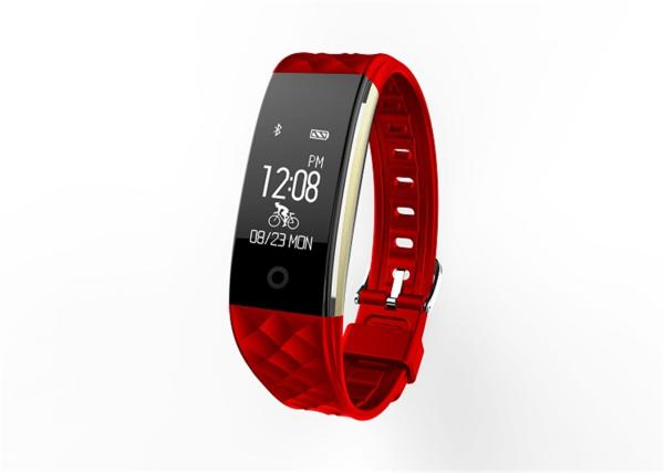 smart bracelet with 12/24 hours system date and week display Power displaySports and Health function