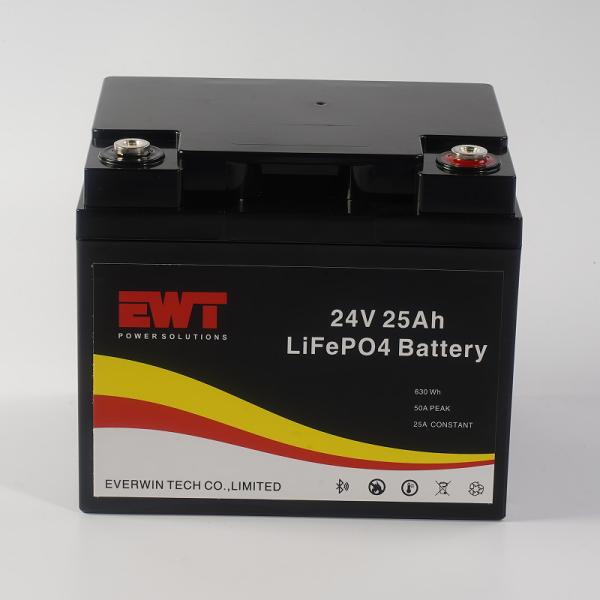 Suporte de Shell Lifepo4 Padrão de Bateria 24V 25AH para Bicicleta Elétrica