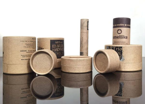 Compostable  Empty Paperboard Push Up Tubes Push Up Lip Balm Tubes