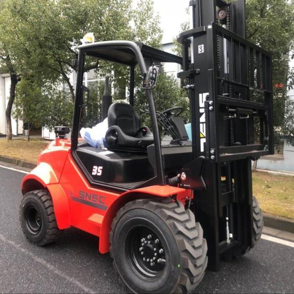 Контейнерный грузоподъемник Высота подъема 3000-5000 мм Угол наклона мачты 6/12 градусов