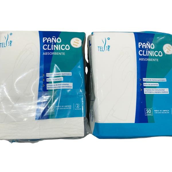 30X40CM Disposable Surgical Hand Towels Scrim Reinforced