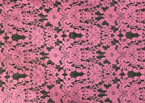 White Swiss Cotton Embroidery Lace Fabric , Cotton Lace Trim For Party