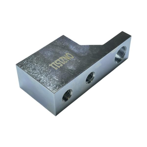 Piezas de mecanizado de precisión CNC de aluminio electrochapadas para dispositivos médicos