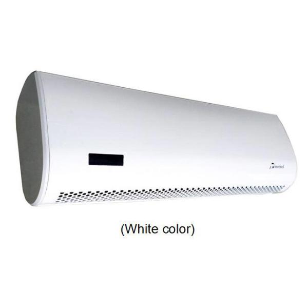 2024 220V Residential Fan Air Curtain Mini Over Door Heater With Remote Control