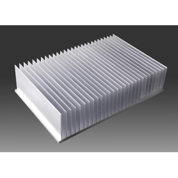 Радиатор ребра прессовал поверхностное покрытие электрофореза профилей теплоотвода